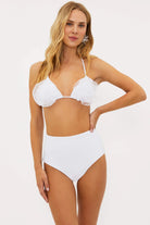 White High Waist Bottom