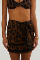 Leopard Print Sarong