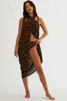 Leopard Print Sarong