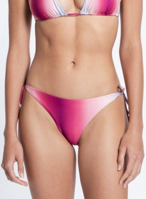 Multicolor Tie Side Bikini Bottom