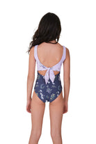 Girls' cutout one piece