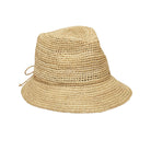 Hand Crochet Raffia Bucket Hat 