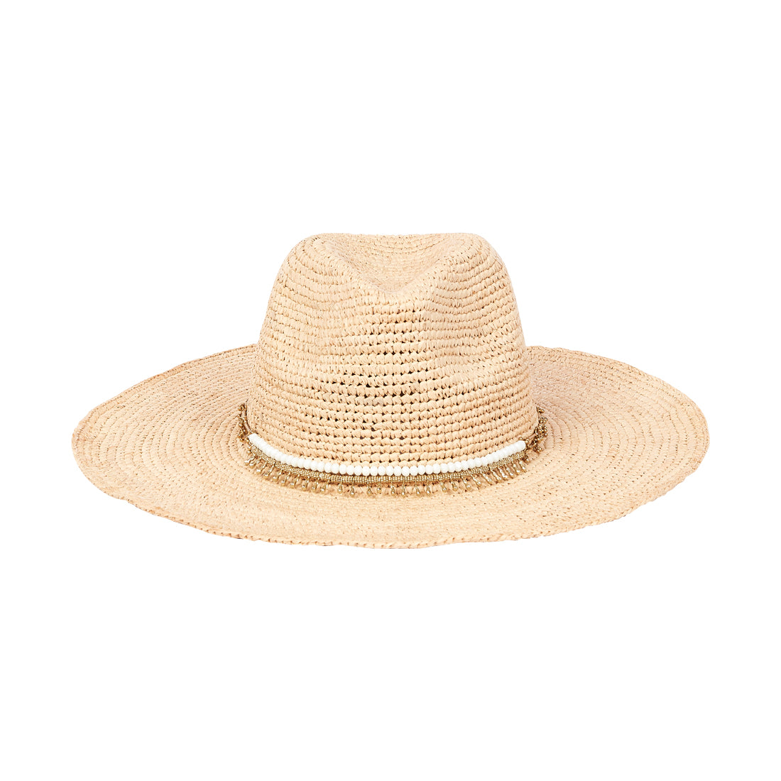 Raffia cowboy hat