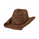 Adjustable brown cowboy hat