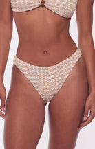 Full Coverage Printed Bikini Bottom