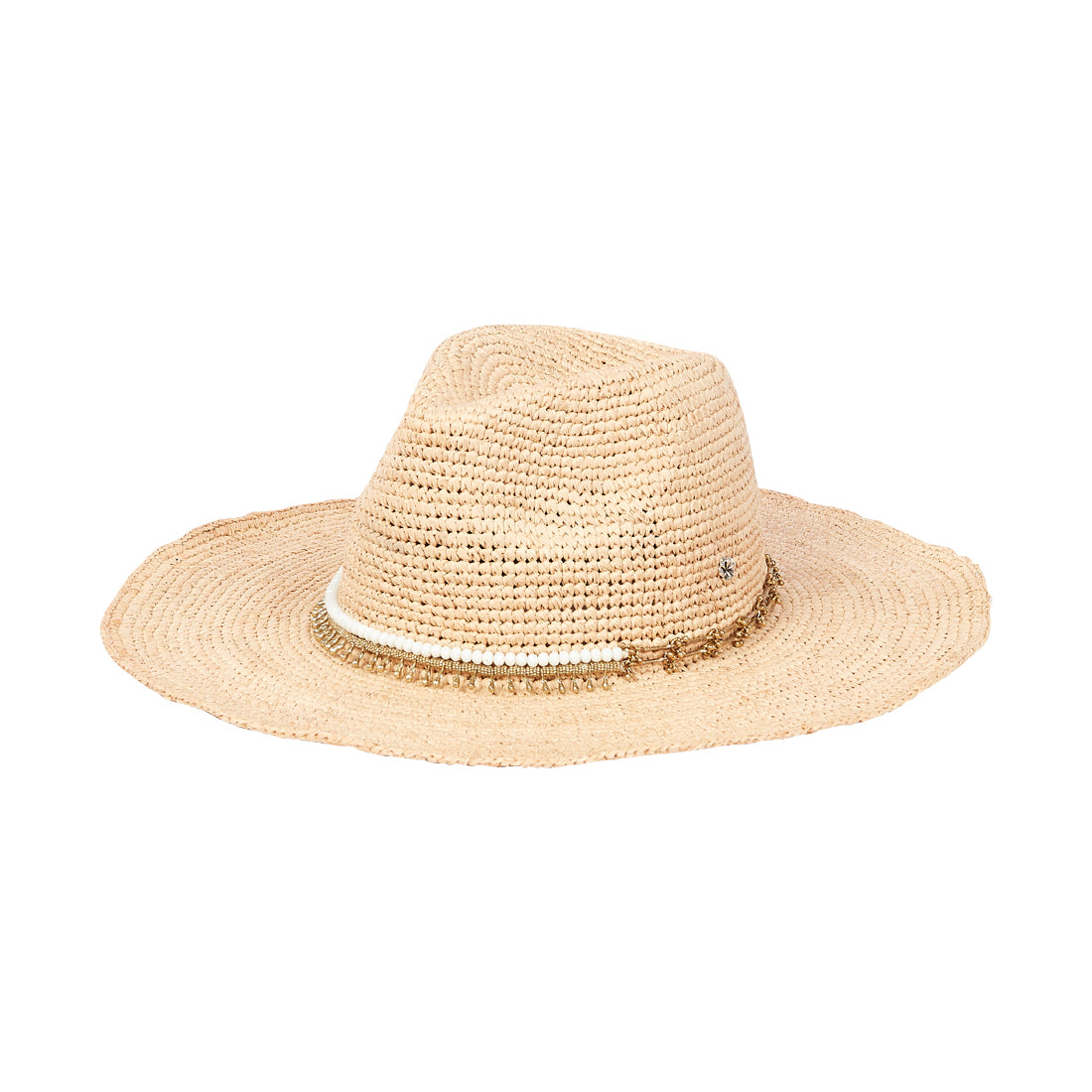 Raffia cowboy hat