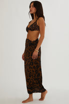 Leopard Print Sarong