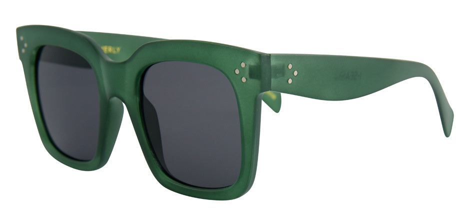 
                  
                    Green square glasses
                  
                