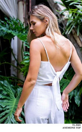 White Linen Pants