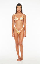 Multicolor Printed Minimal Coverage Bikini Bottom