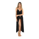 Open Black Coverup Dress