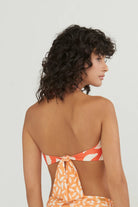 Tie Back Bandeau Bikini Top