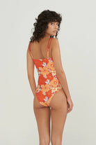 Floral Print One Piece