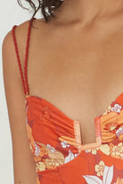 Floral Print One Piece