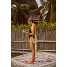 Black V-Neck One Piece