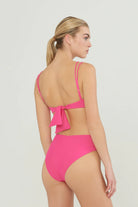 Fuchsia Ring Front Monokini