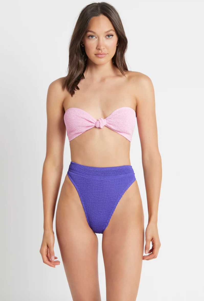 
                  
                    Purple High Waist One Size Bikini Bottom
                  
                