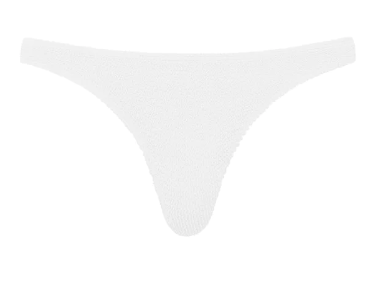 
                  
                    White One Size Minimum Coverage Bikini Bottom
                  
                
