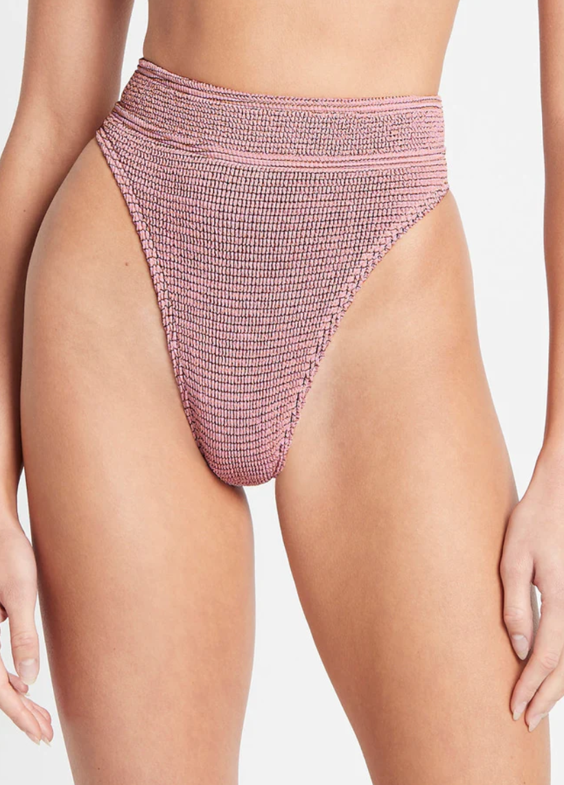 
                  
                    Lurex Detailed High Waist Bikini Bottom
                  
                