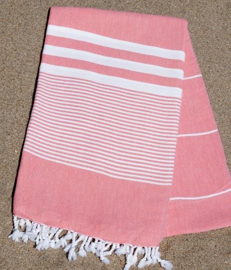 Pink  turkish towel