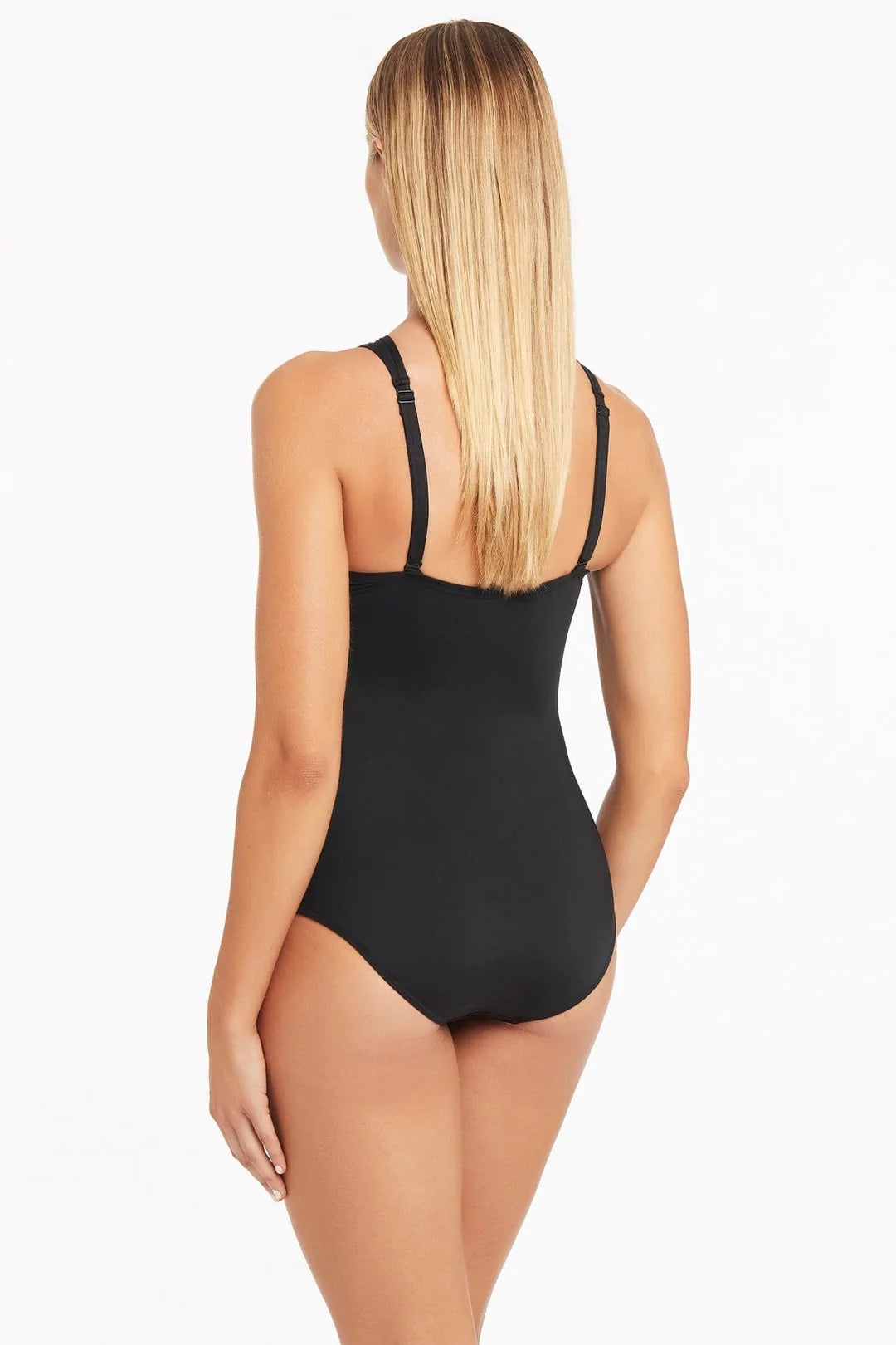Black High Neck One Piece – Xandra Swimwear