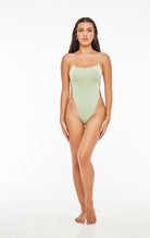 Light Green High Leg Bodysuit