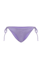 lavender tie side bikini bottoms