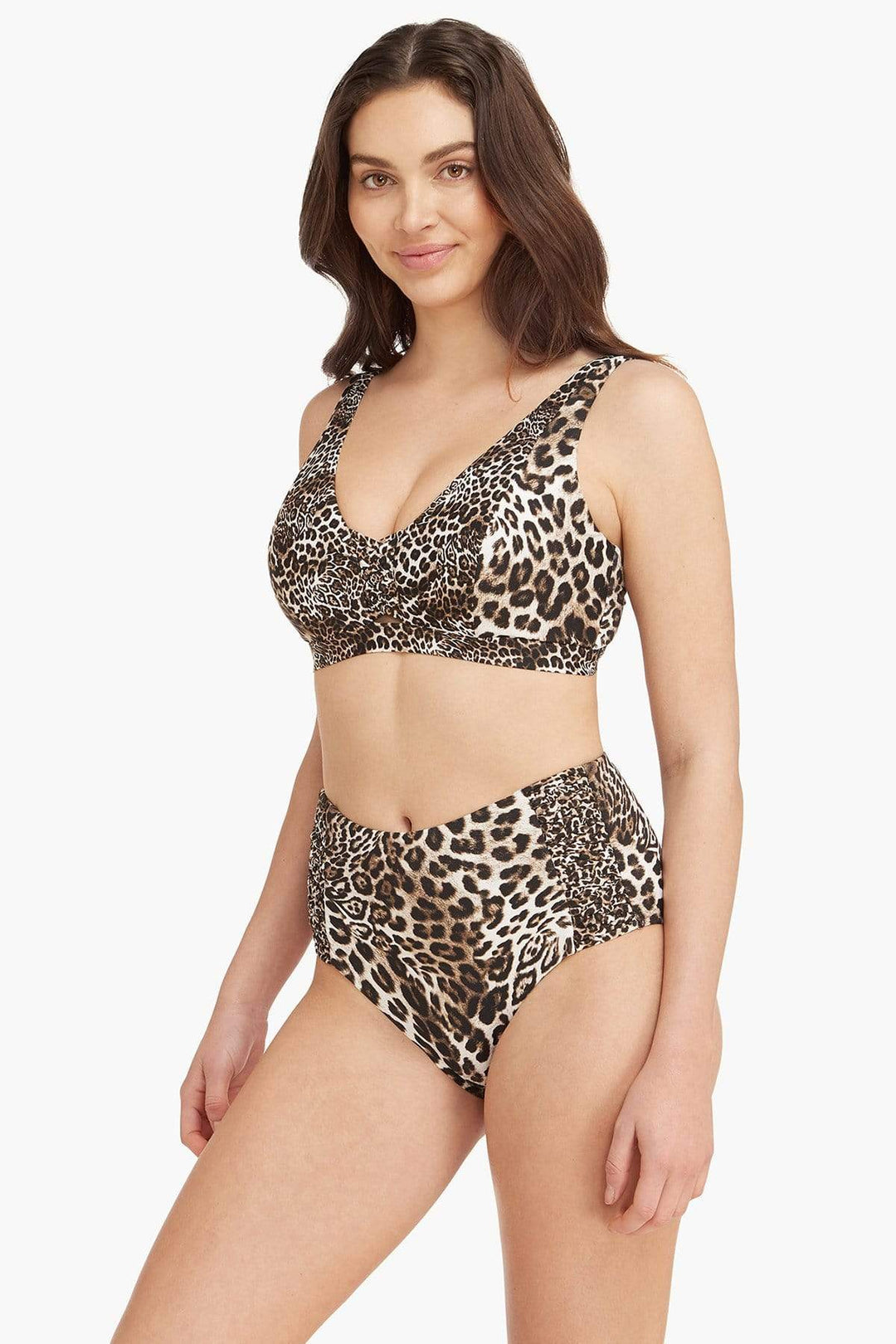 D/DD Cup Leopard Print Bikini Top – Xandra Swimwear